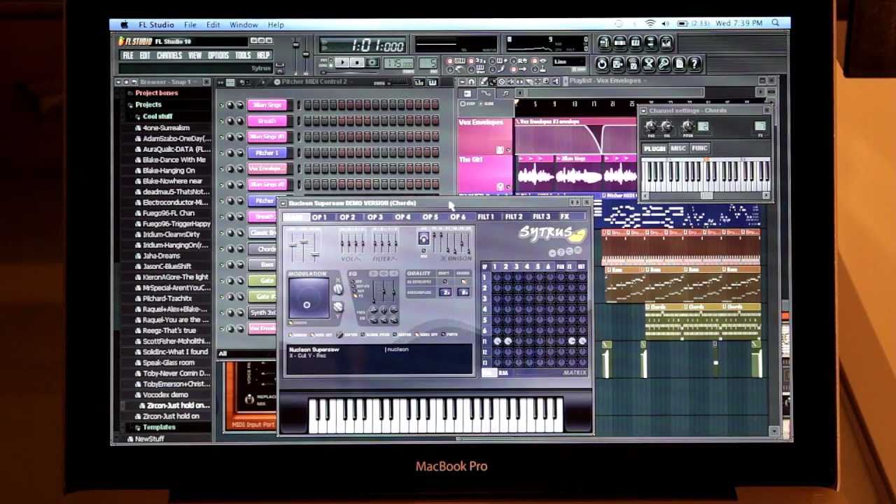 fl studio 11 mac